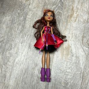 Monster High Scarily Ever After Clawdeen Wolf as Little Dead Riding Hood Doll